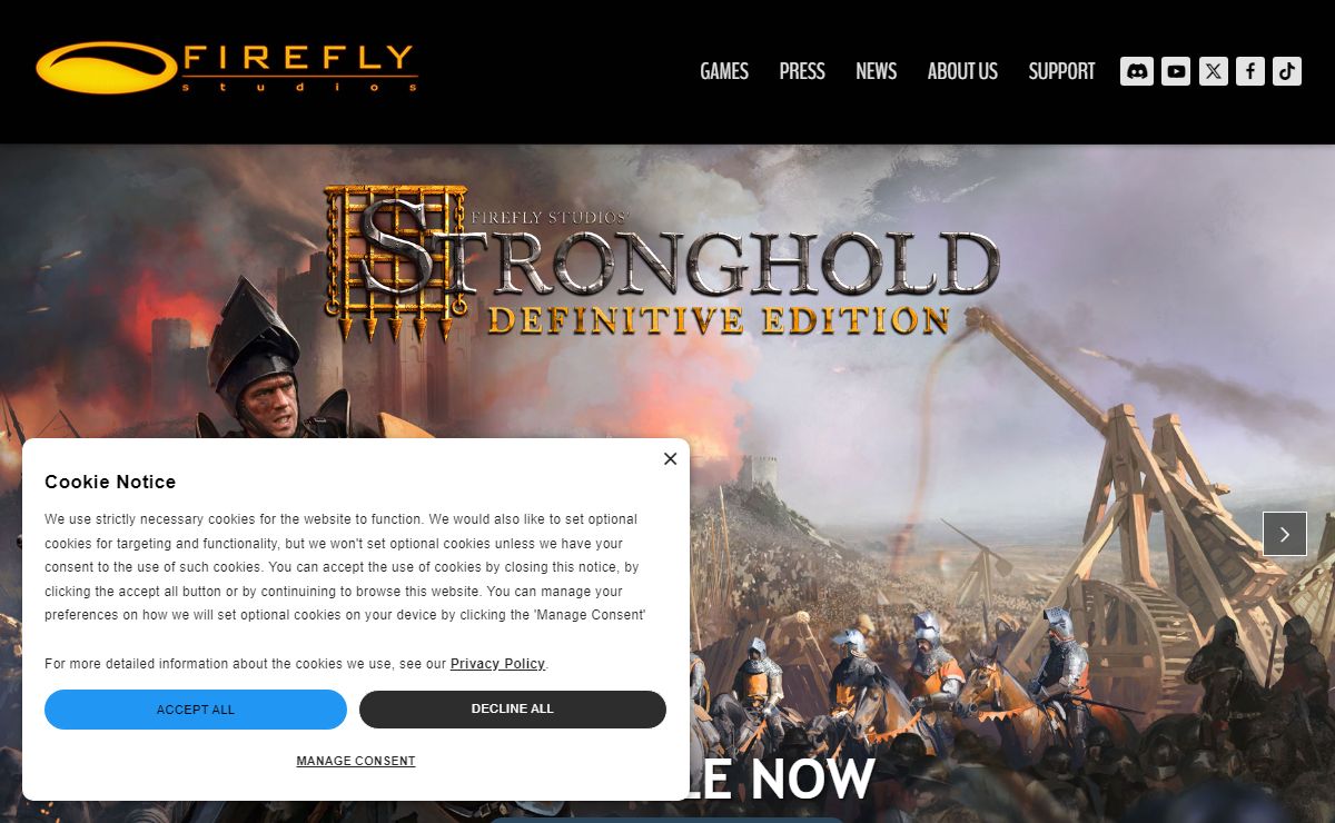 Firefly Studios - Strategy Games