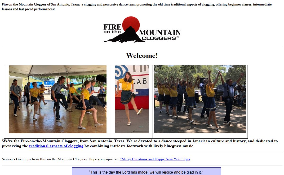 Fire on the Mountain Cloggers Official Website