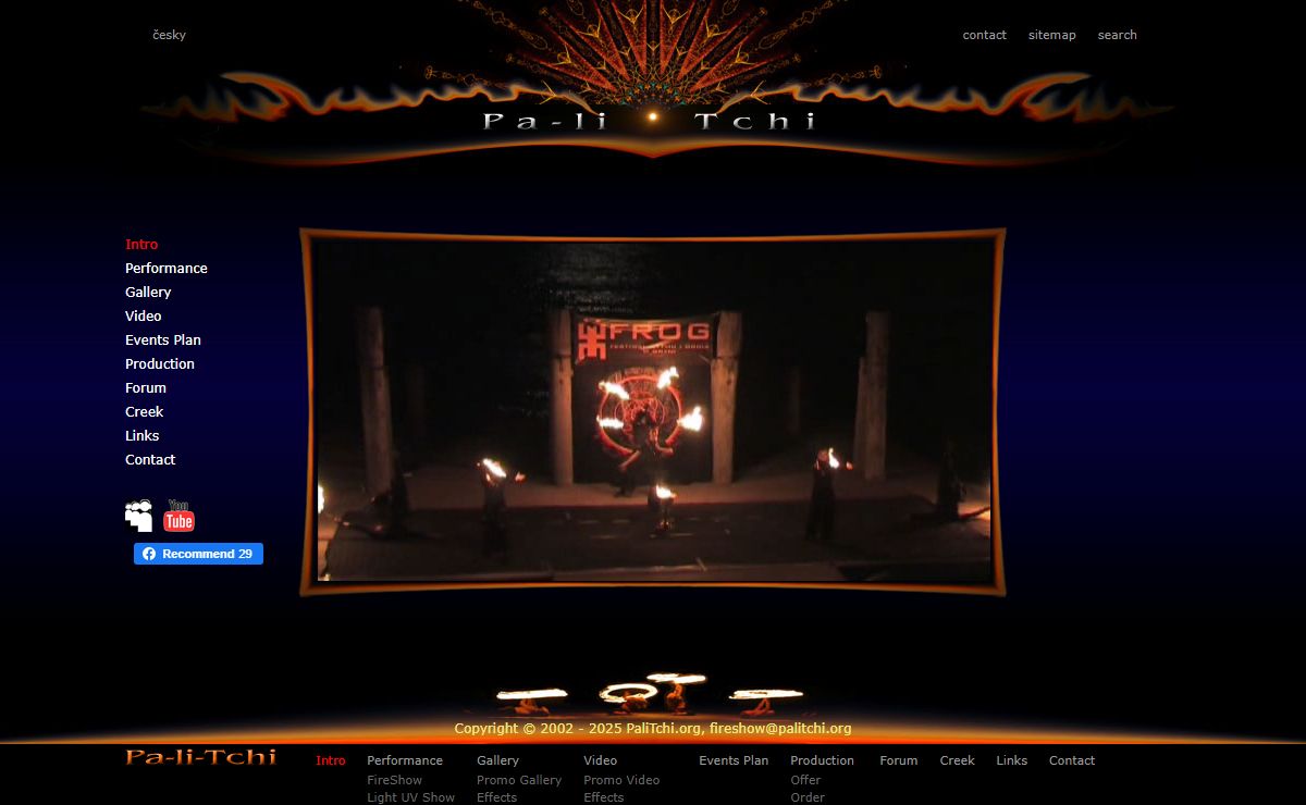 Pa-li-Tchi Fireshow, Lightshow and Pyroshow | Intro