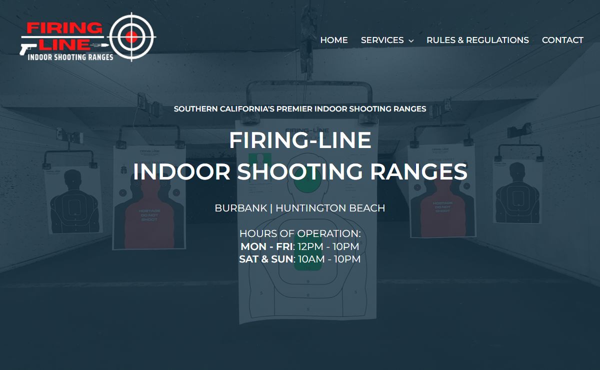 Firing-Line Indoor Shooting Range Burbank Huntington Beach