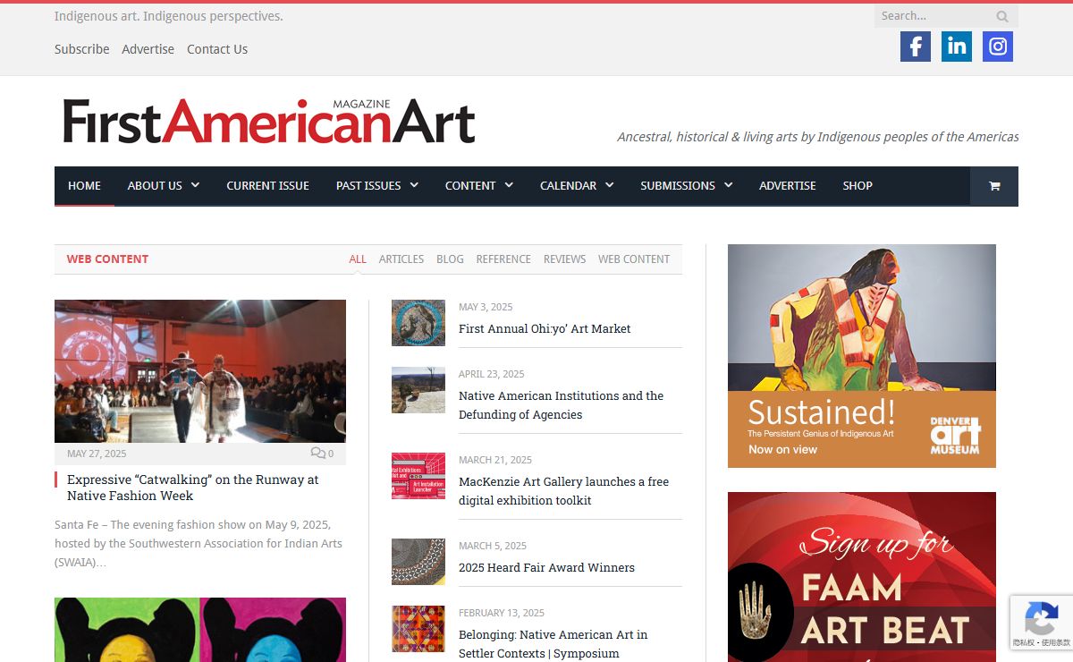 First American Art Magazine