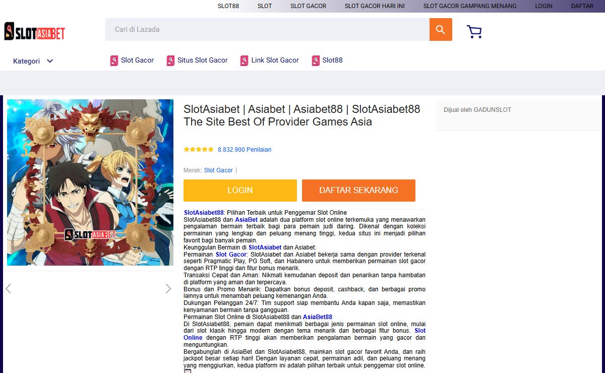 SlotAsiabet | Asiabet | Asiabet88 | SlotAsiabet88 The Site Best Of Provider Games Asia