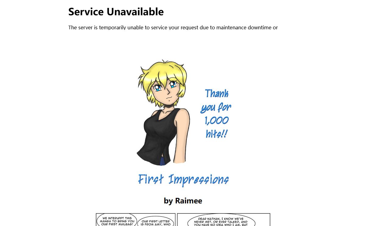 First Impressions - Updates Wednesdays - Wednesday , March 16 , 2005