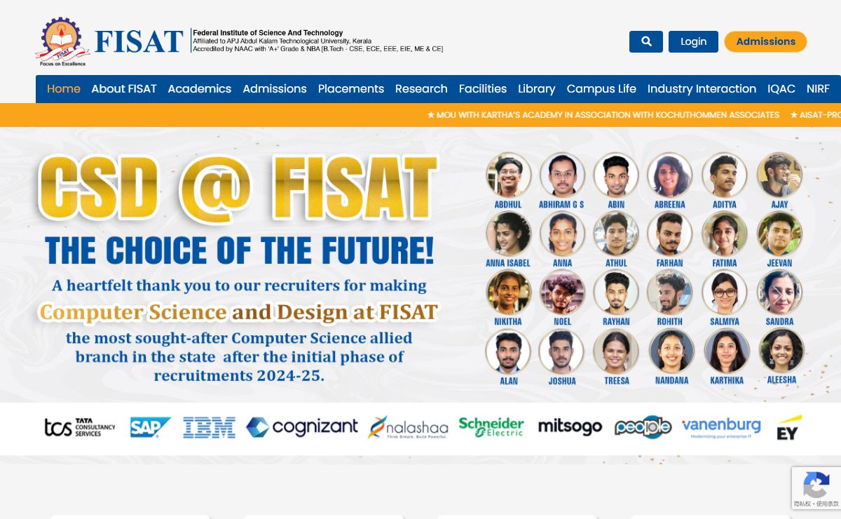 FISAT | Federal Institute of Science And Technology