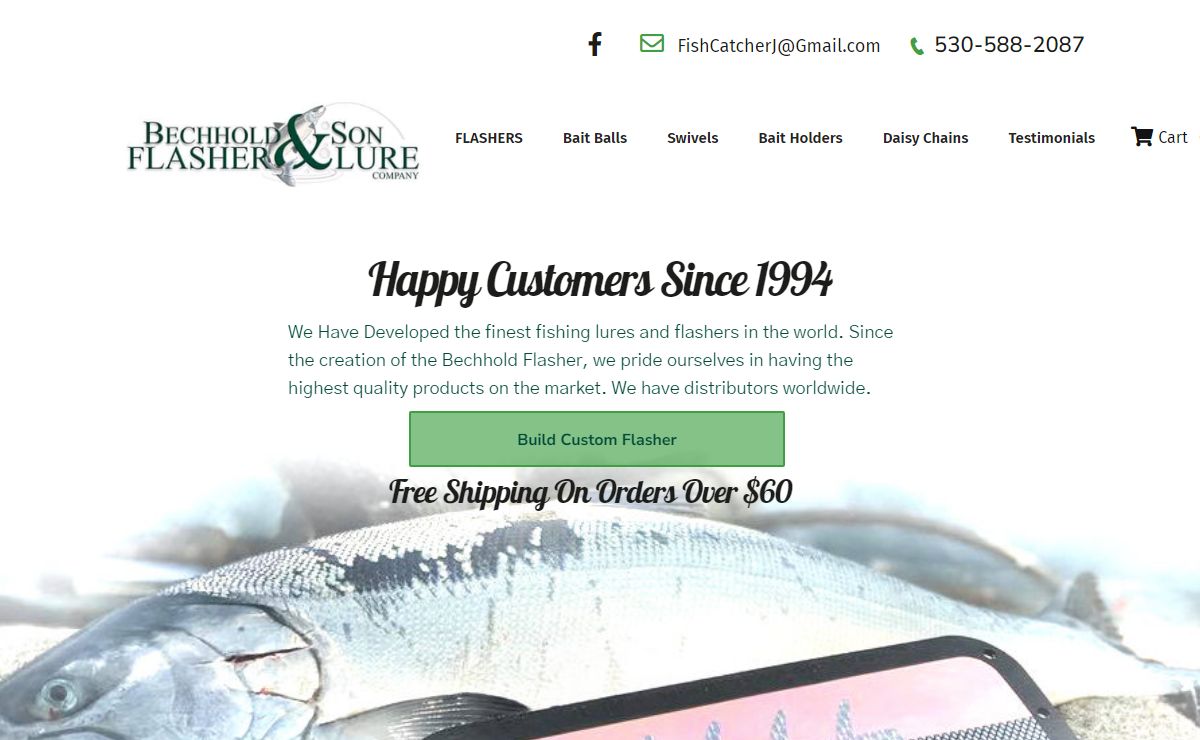 FishCatcher.com – Bechhold and Son Flasher Lure