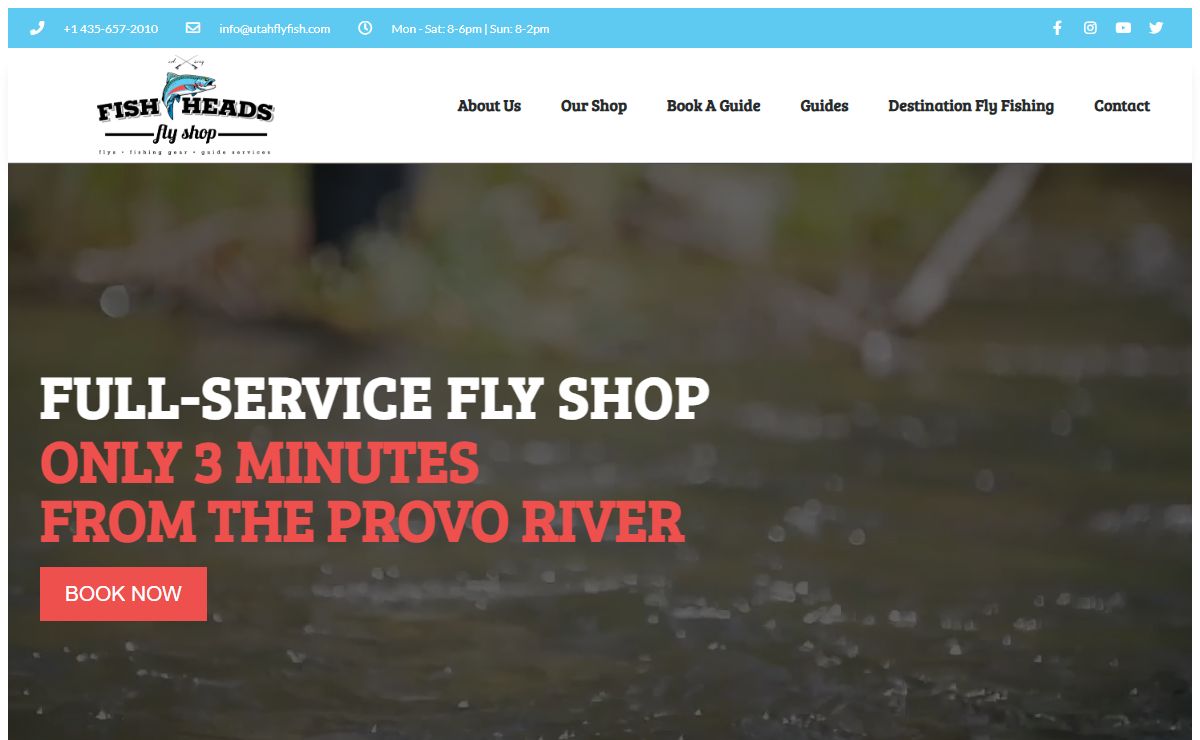 Fly Fishing | Fish Heads Fly Shop | Fly Fishing Shop & Provo River Guides