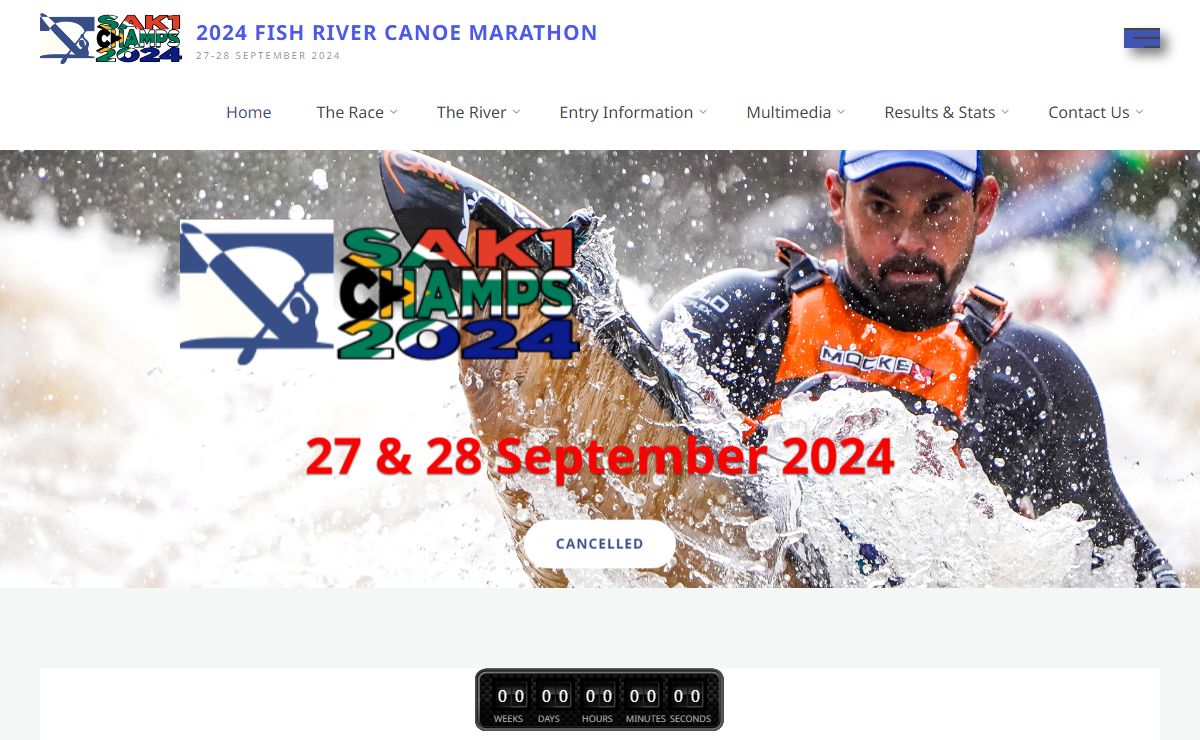 2024 FISH RIVER CANOE MARATHON – 27-28 September 2024