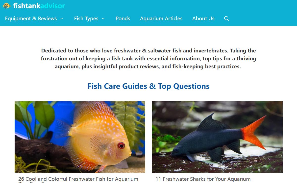 Fish Tank Advisor • Practical Help for Smart Aquarium Keepers