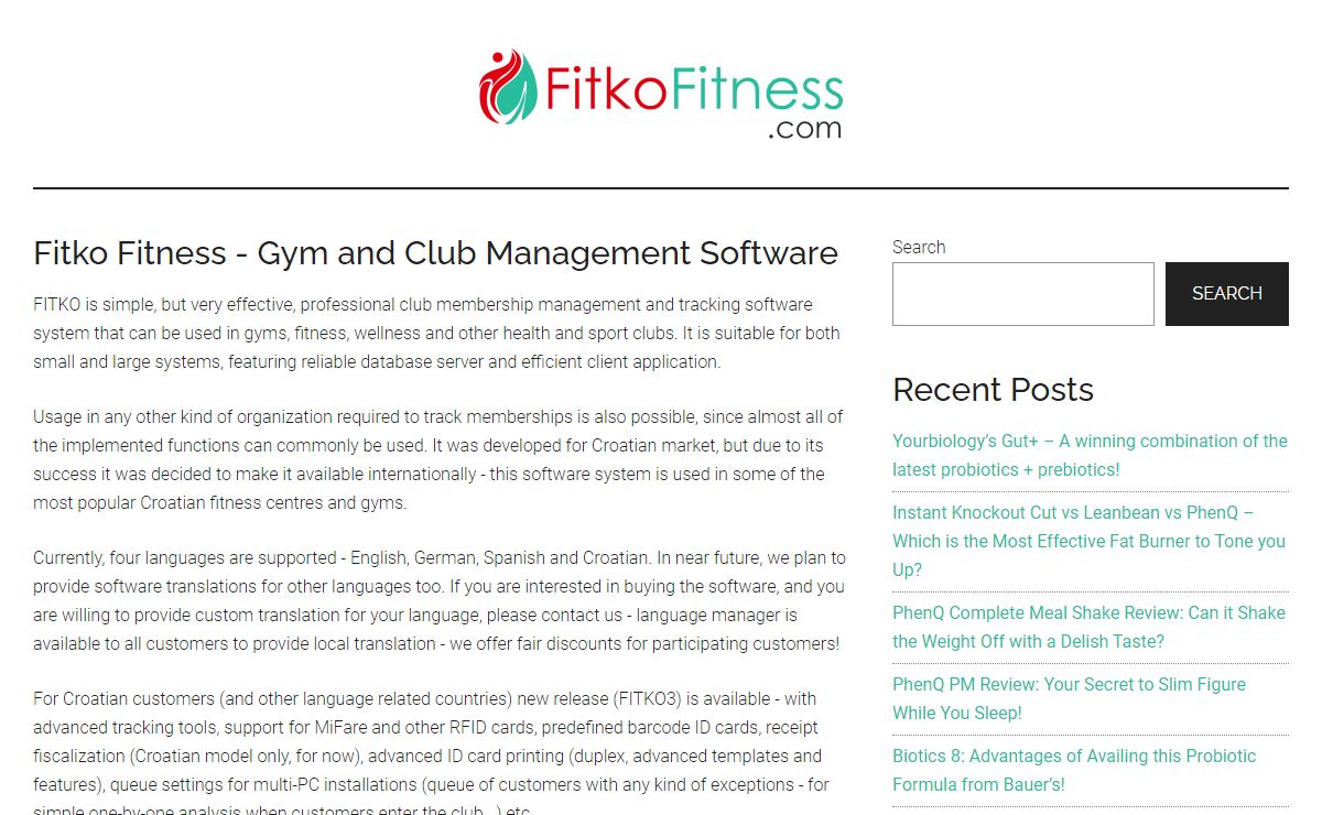 Fitko Fitness - Gym & Club Management Software
