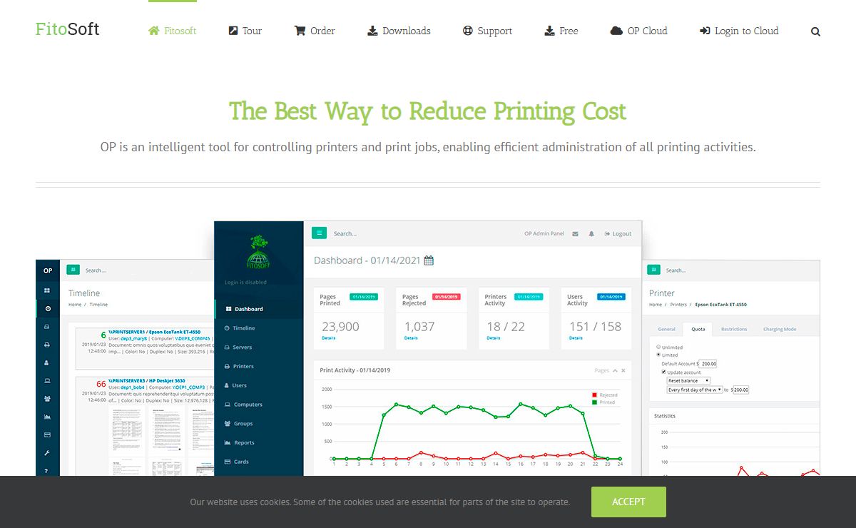 - OP - Print Management Software