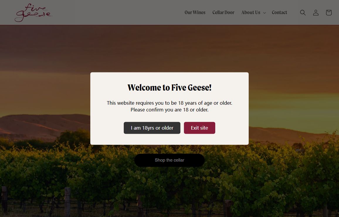 Five Geese Wine – Five Geese Wines