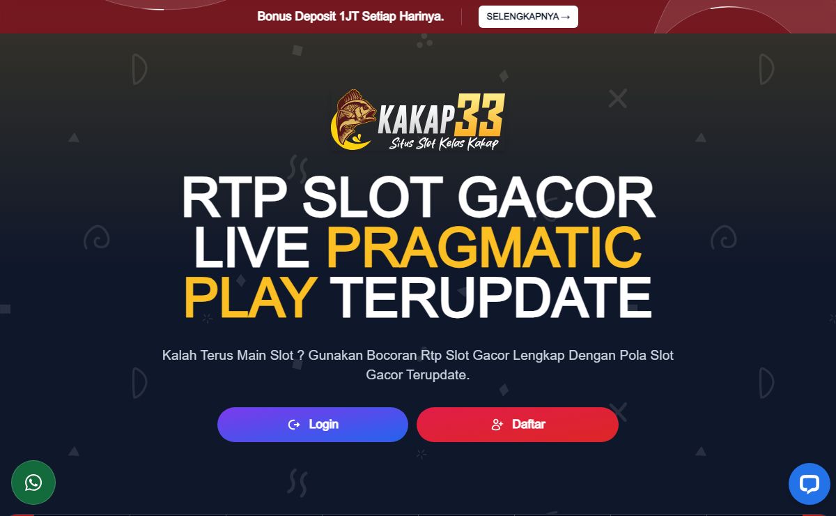 Rtp Slot Gacor Pragmatic Play Hari Ini - Kakap33