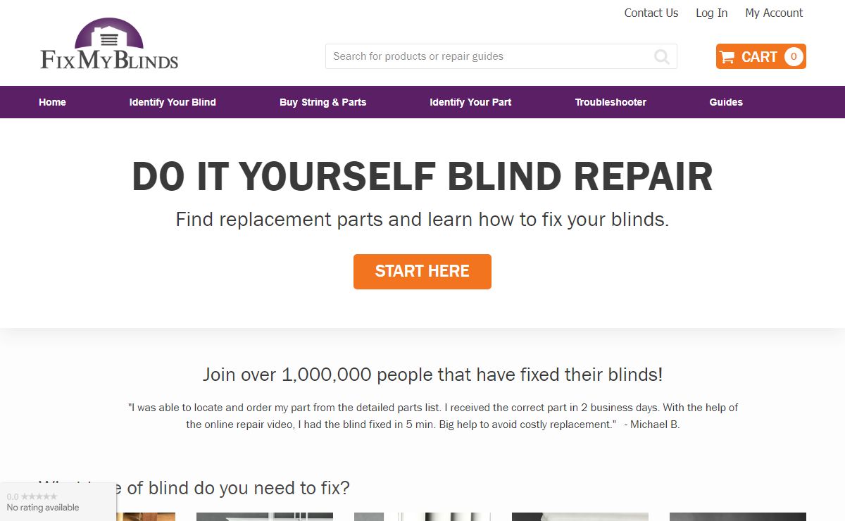 Fix My Blinds | Do It Yourself Blind Repair