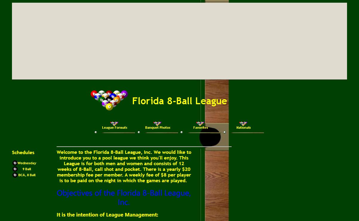 Florida 8 Ball League, Inc.