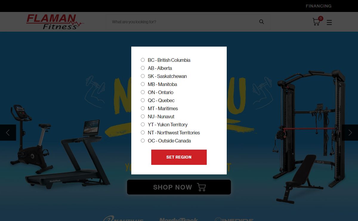 Flaman Fitness Official Website - Canada's Fitness Store