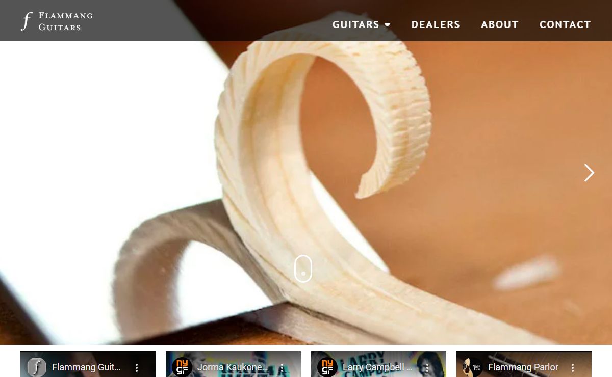 Custom Hand Crafted Acoustic Guitars | Flammang Guitars | Greene, Iowa