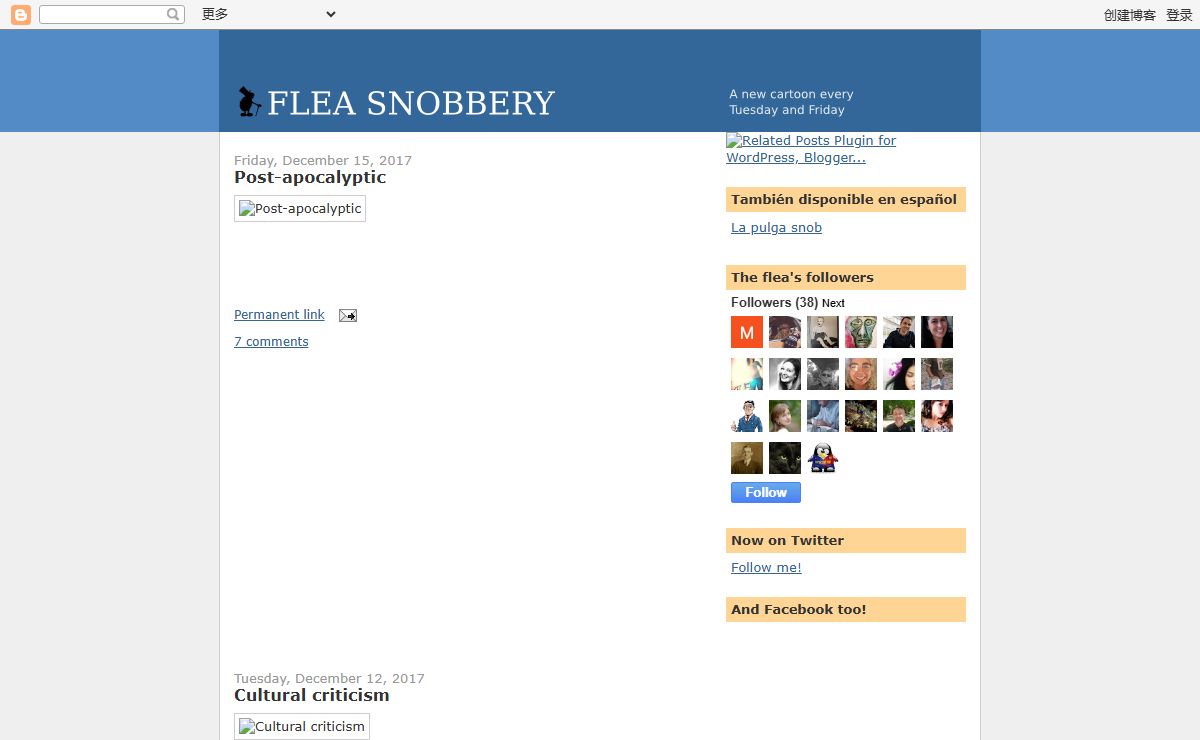 Flea Snobbery