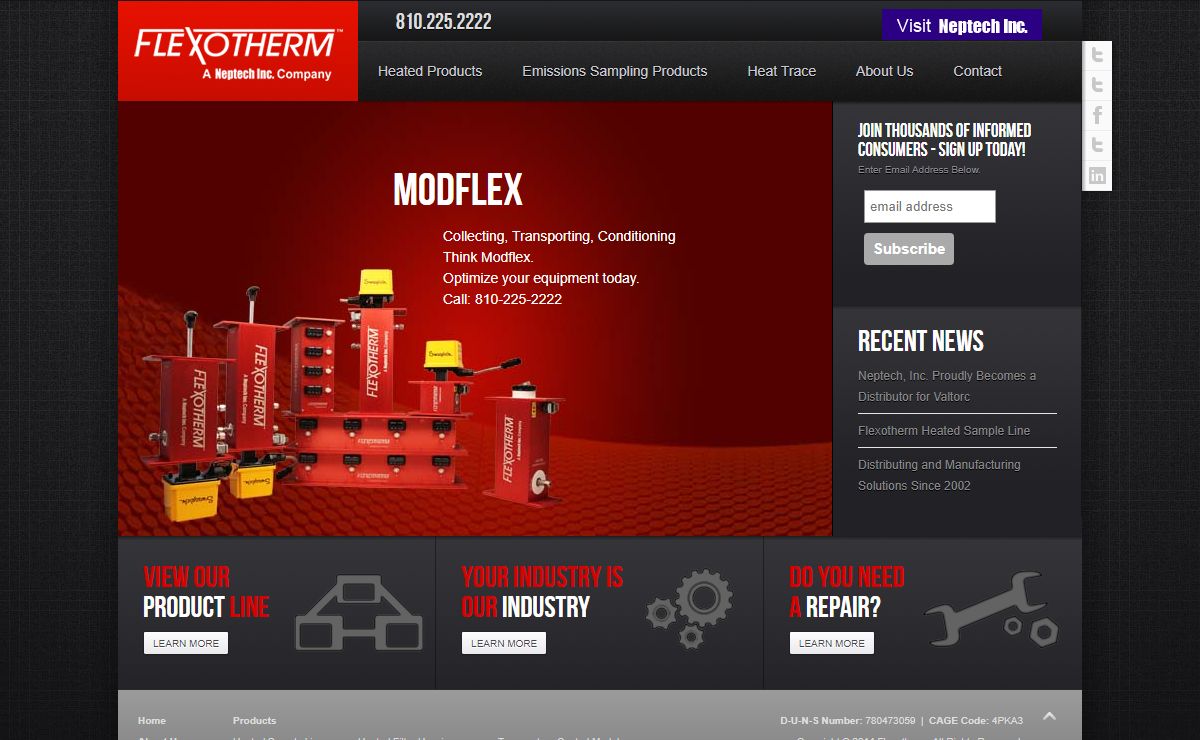 Flexotherm™ - Industrial Heated Products