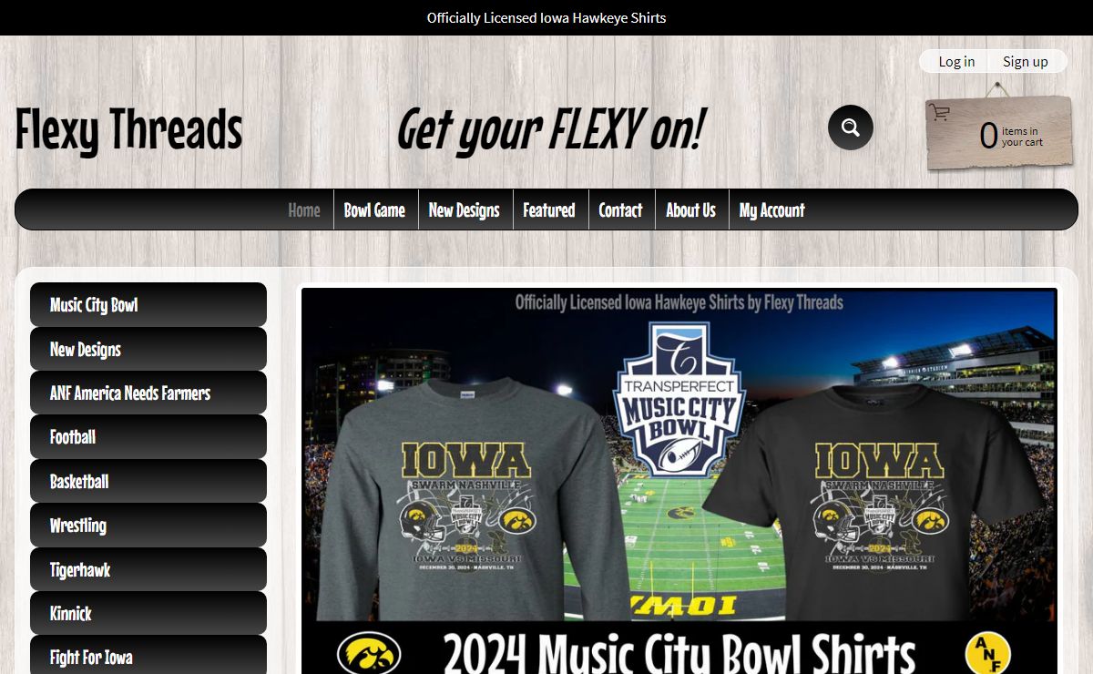 Flexy Threads | Flexy Threads Iowa Hawkeye Shirts