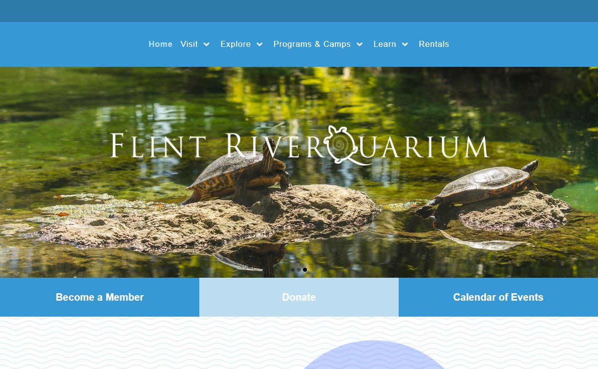 Flint RiverQuarium in Southwest Georgia