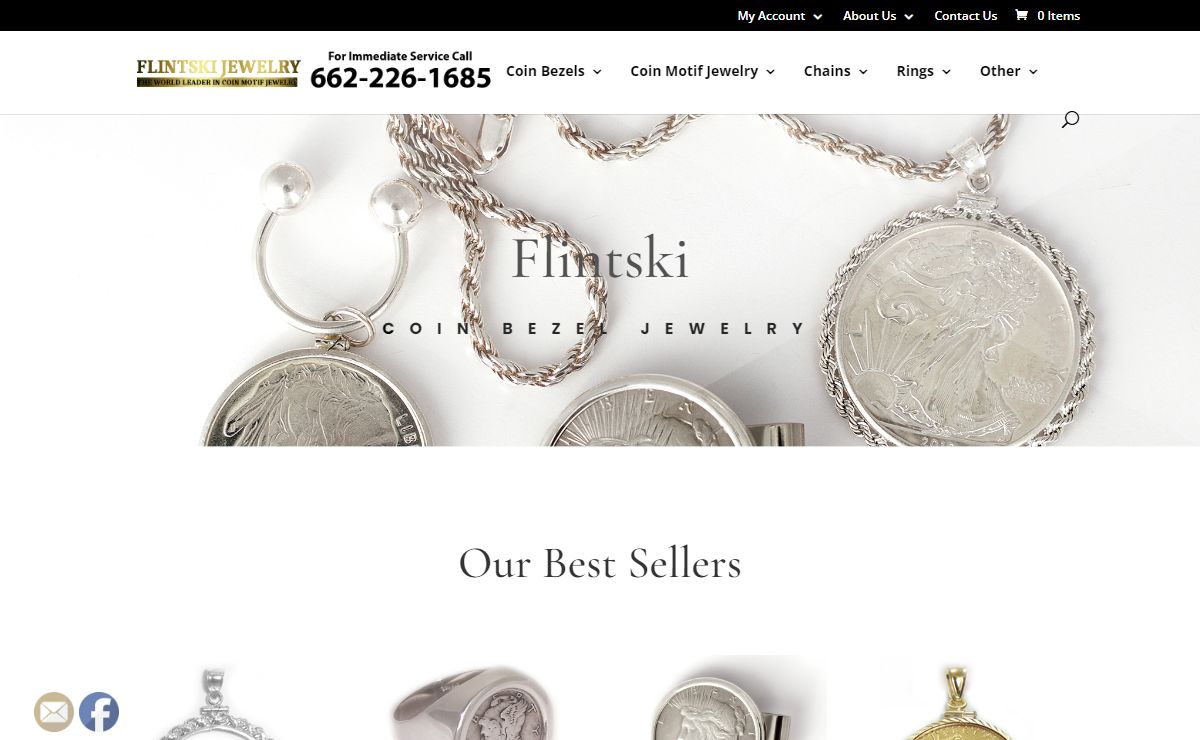 Flintski Coin Bezel Jewelry - Flintski Jewelry