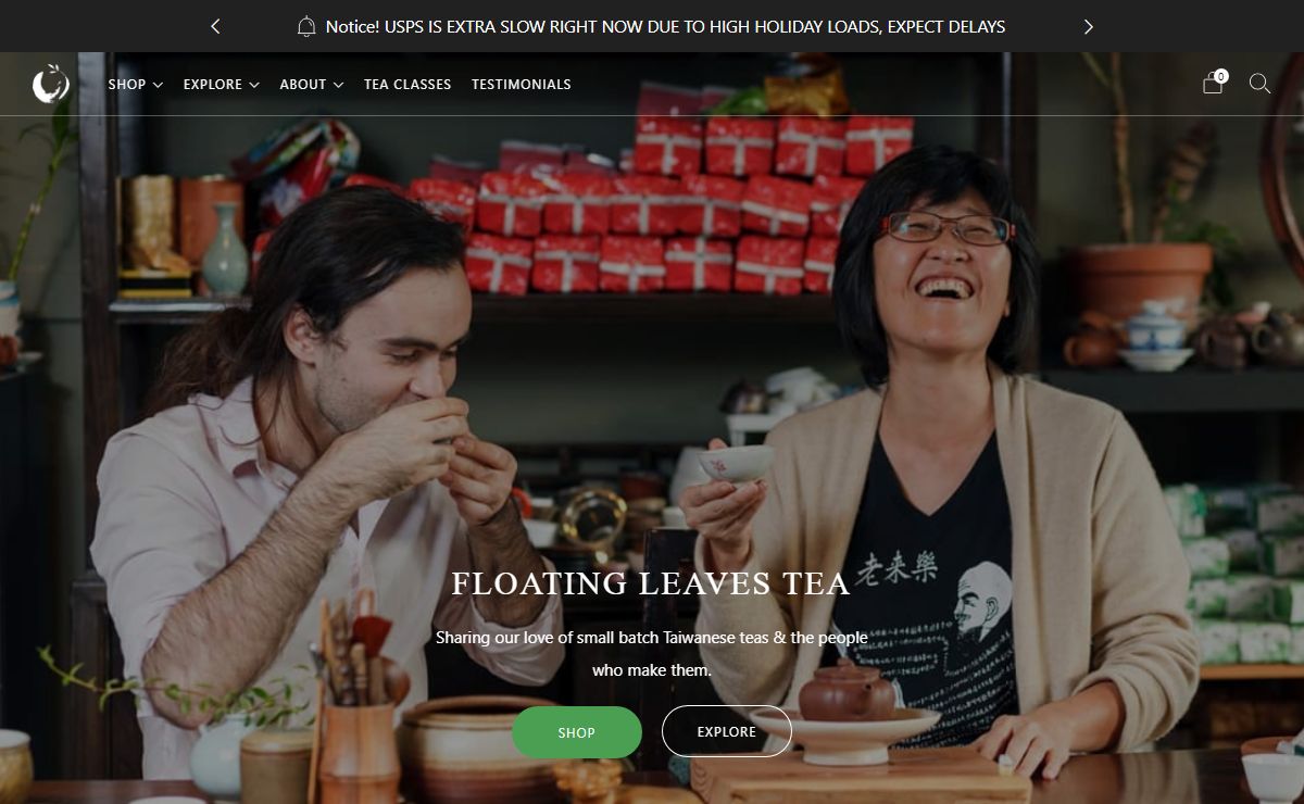 Floating Leaves Tea