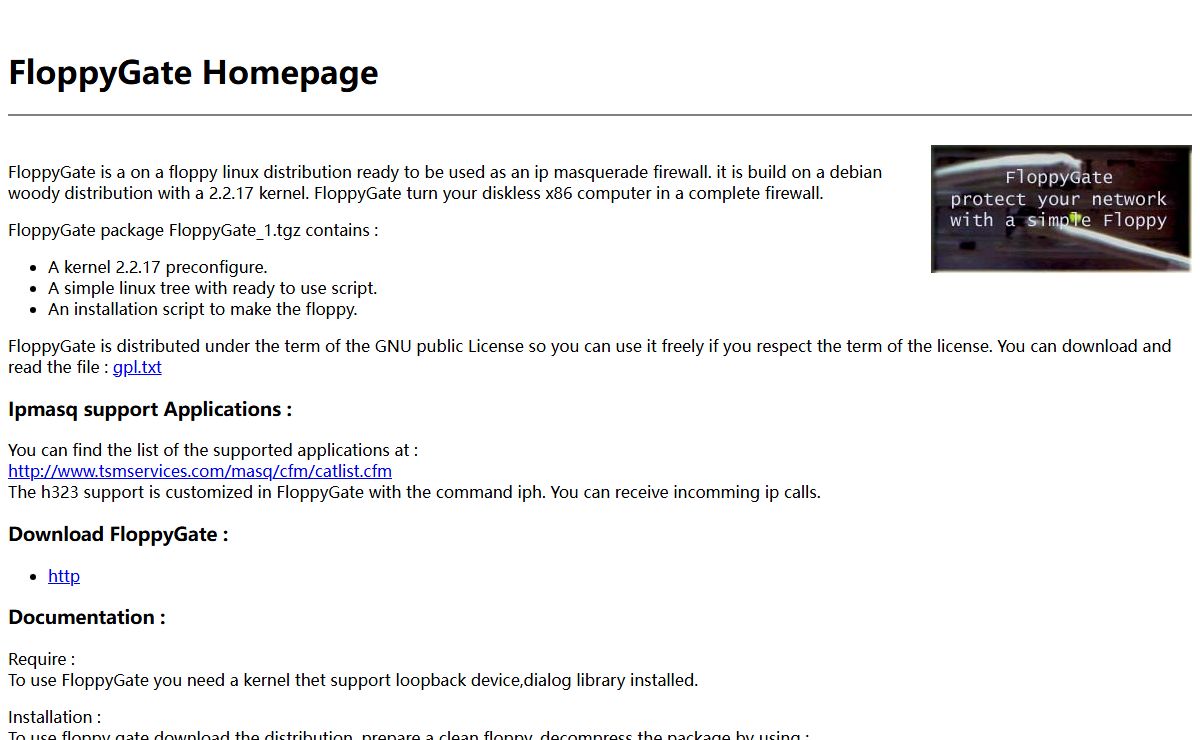FloppyGate Home Page!