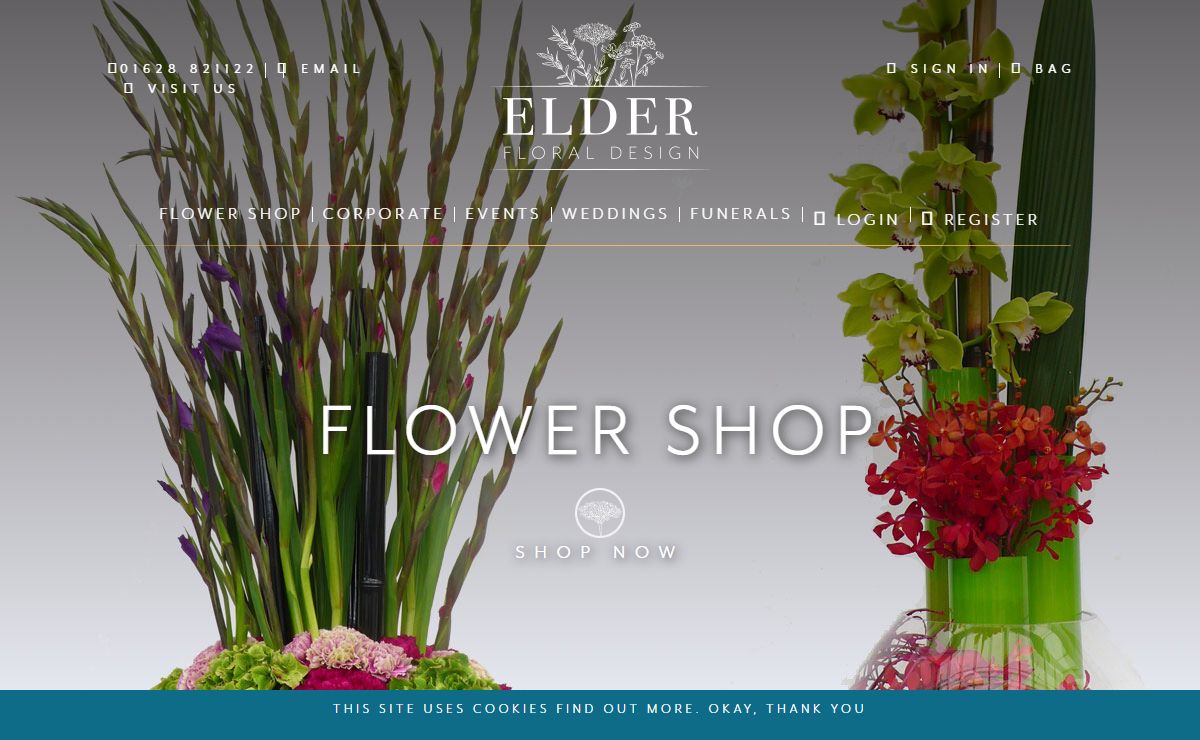 Elder Floral Design | Florist in Maidenhead Berkshire