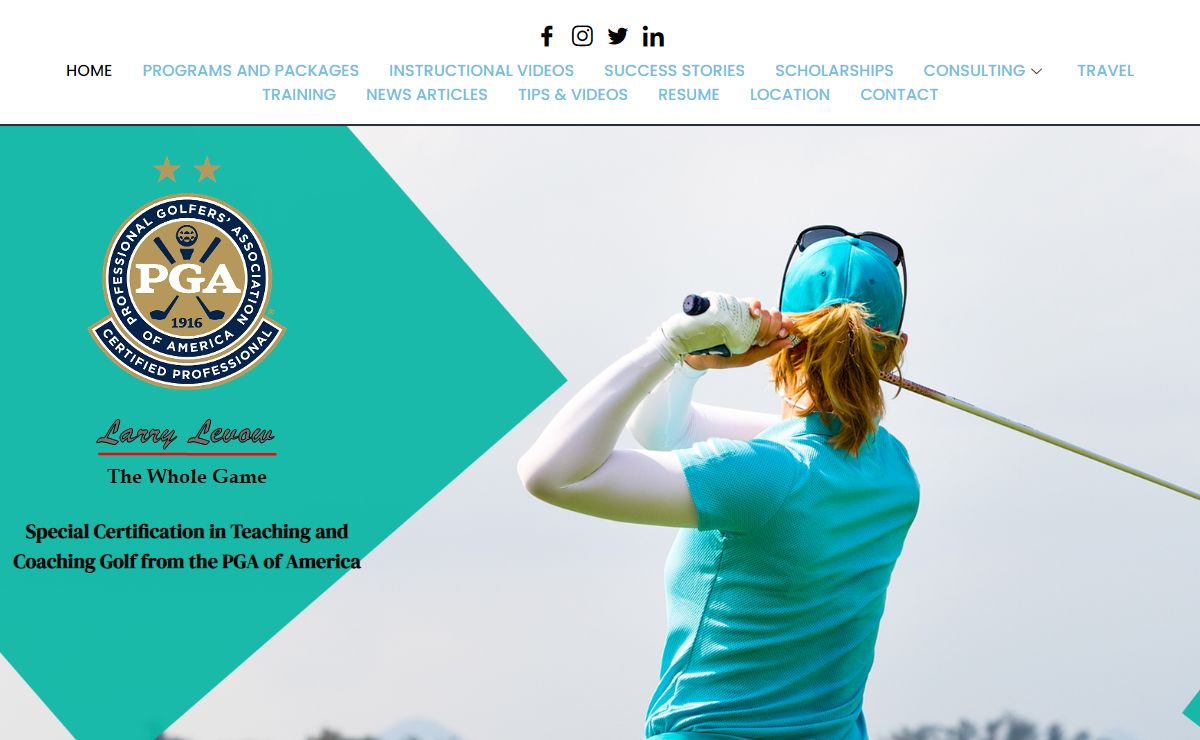 Professional Golf Lessons | Larry Levow Golf