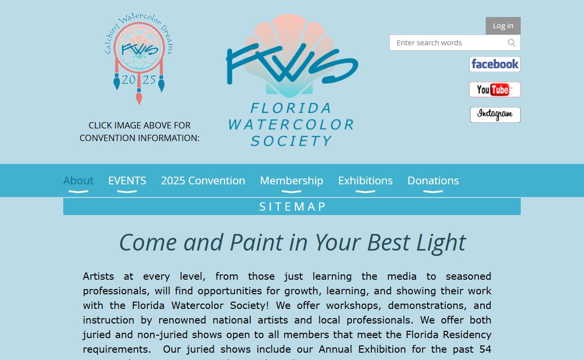 Florida Watercolor Society - About