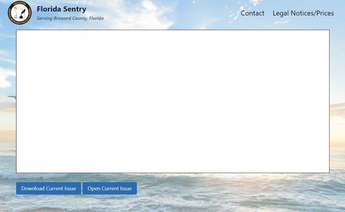Florida Sentry – Serving Broward County, Florida