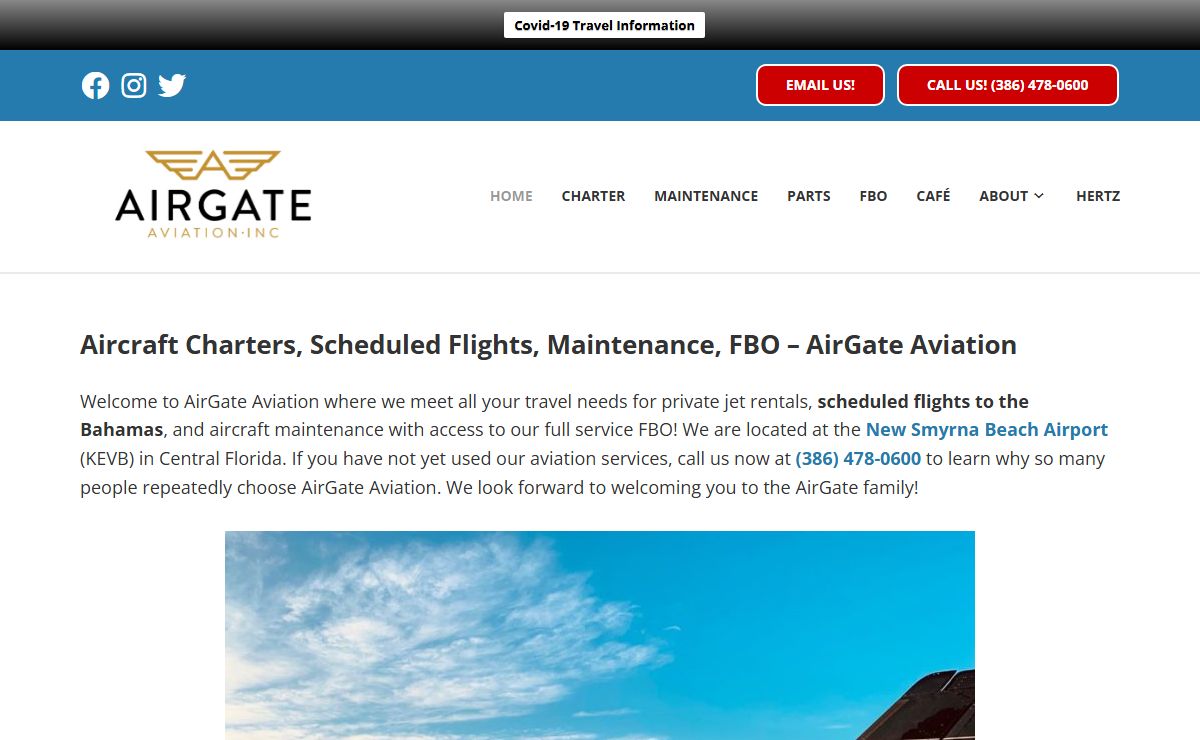 Scheduled Flights to the Bahamas - Charters, Maintenance, and FBO!