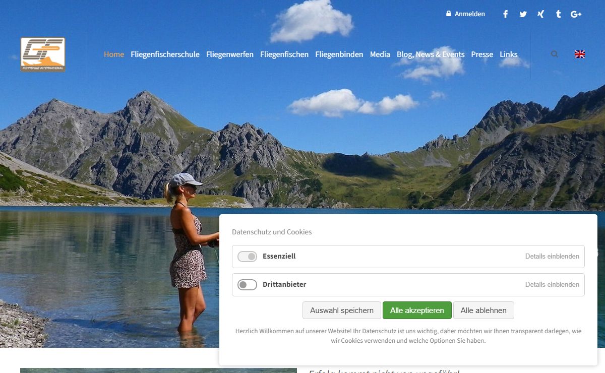 Flyfishing International G. Feuerstein - Erfolgreich Fliegenfischen!