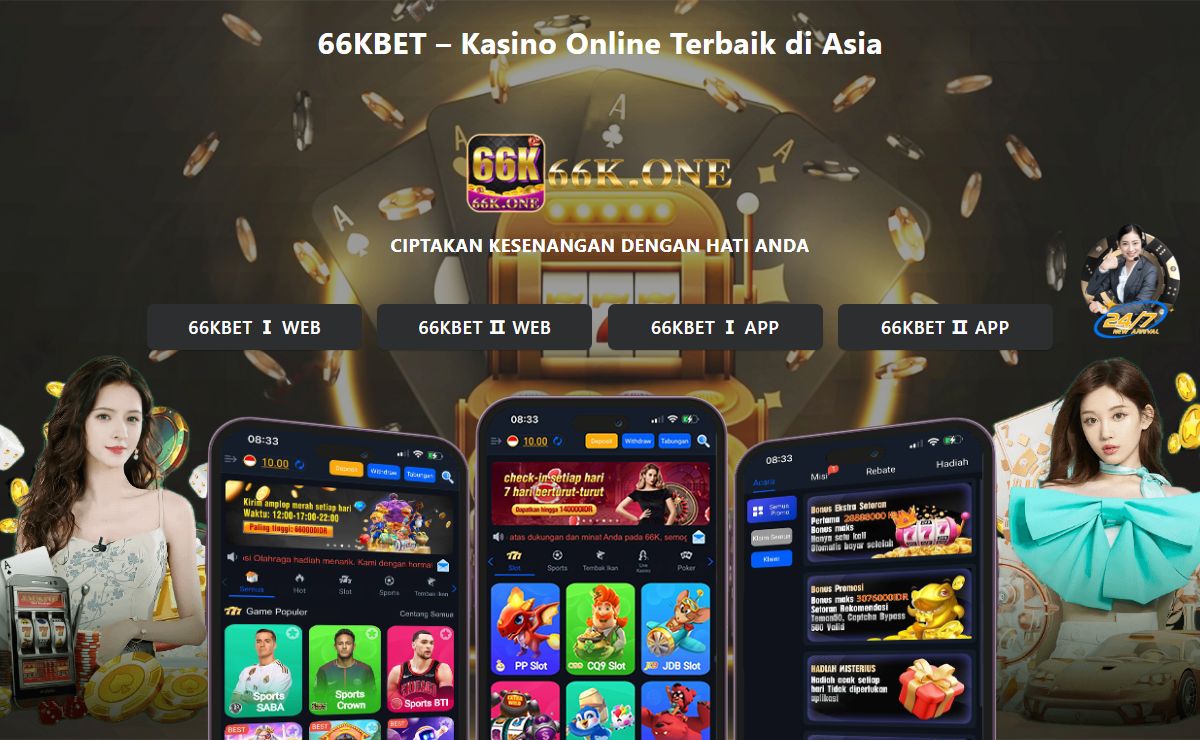 66KBET – Kasino Online dan Judi Slot Online Terbaik Asia