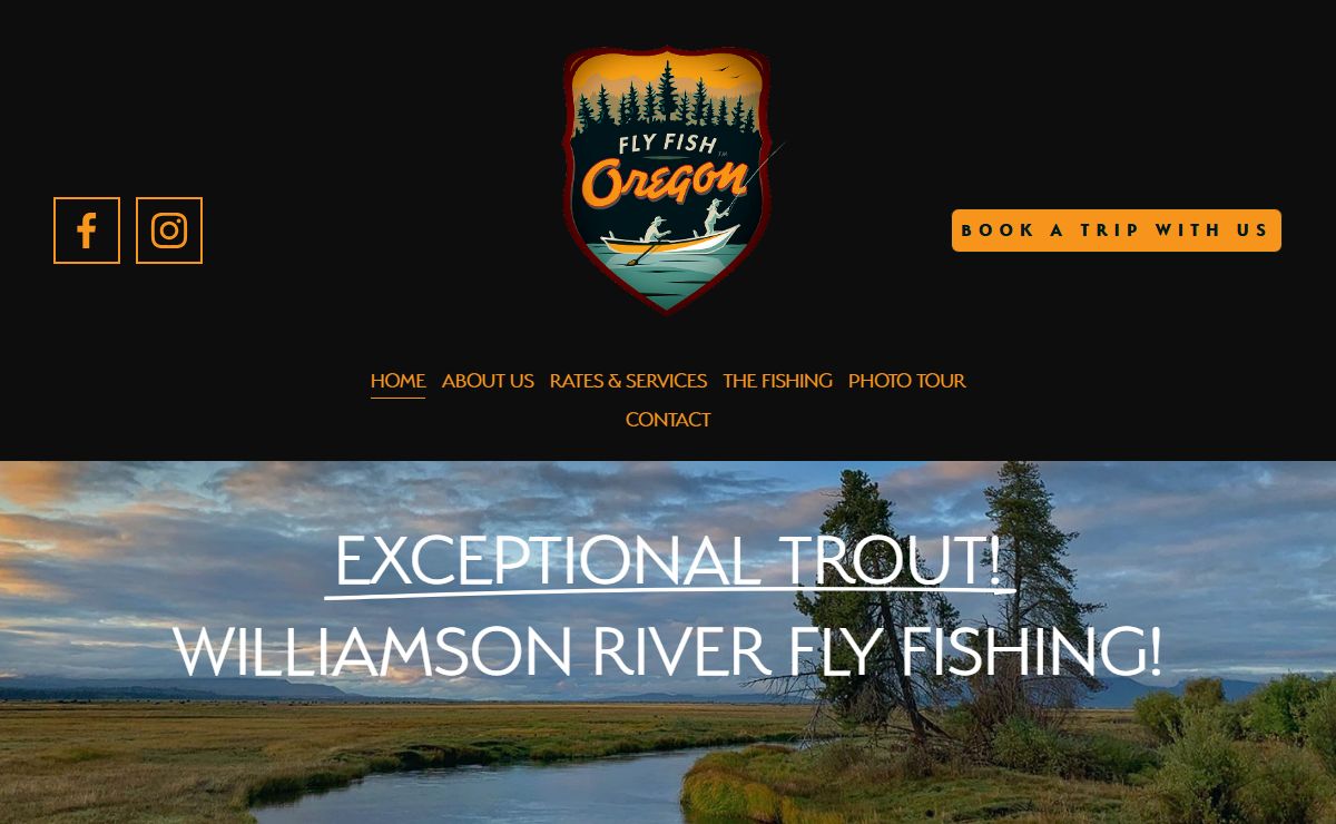 FLYFISH OREGON - Williamson River Fly Fishing Marlon Rampy