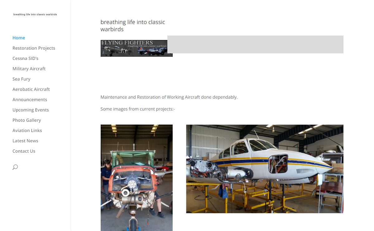 Flying Fighters | Restoration and Maintenance