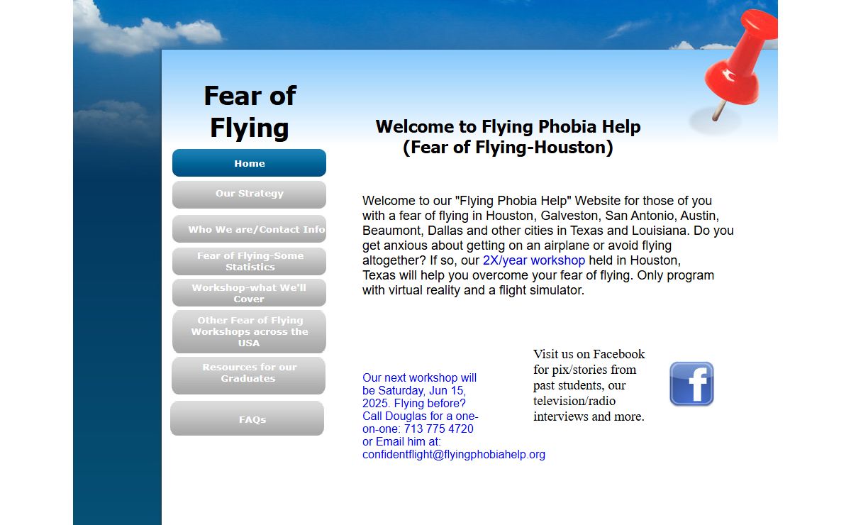 Fear of Flying Houston-Home