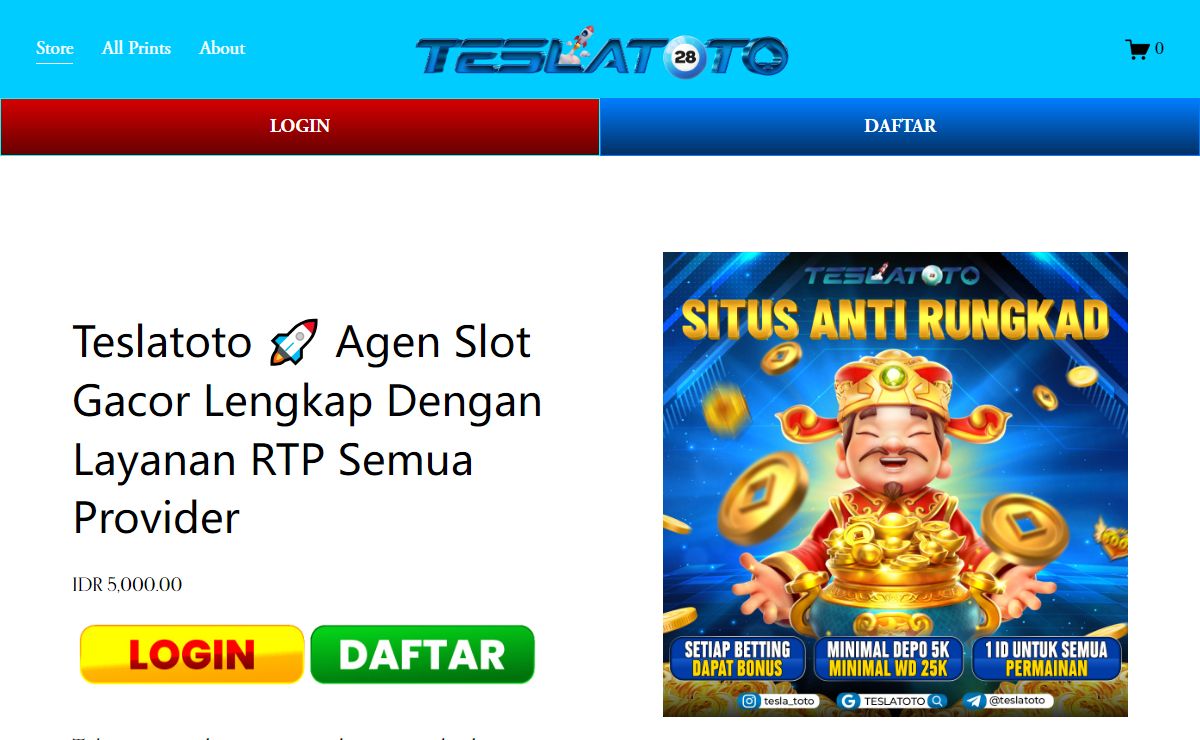 Teslatoto 🚀 Agen Slot Gacor Lengkap Dengan Layanan RTP Semua Provider