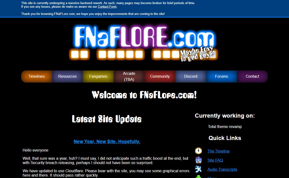 Welcome to FNaFLore.com! - FNaFLore.com