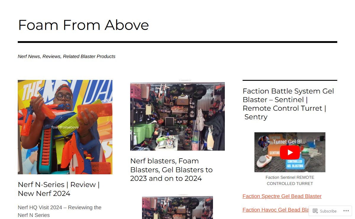 Foam From Above – Nerf News, Reviews, Related Blaster Products