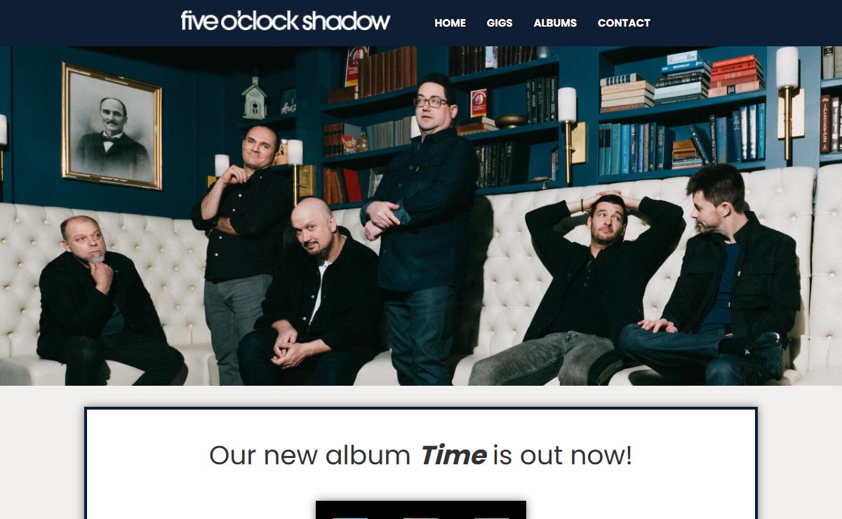 Five O'Clock Shadow - Upbeat pop/rock a cappella group from Boston