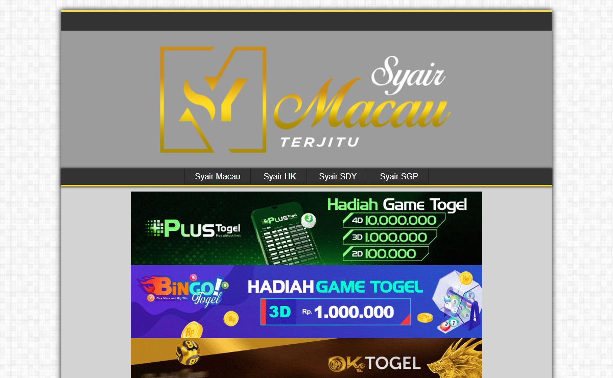 SYAIR MACAU – TOTO MACAU PREDIKSI TERPERCAYA 2024