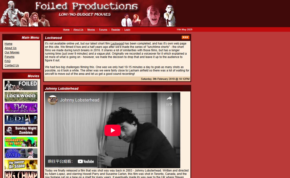 Foiled Productions - Home