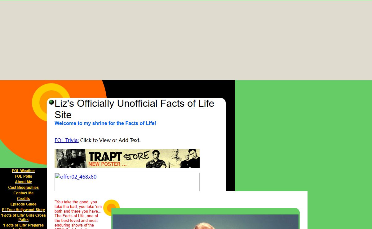 Liz's Officially Unofficial Facts of Life Site