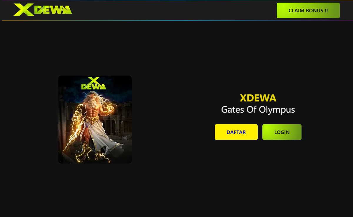 XDEWA: Gates Of Olympus Slot Obtain Lightning 500X