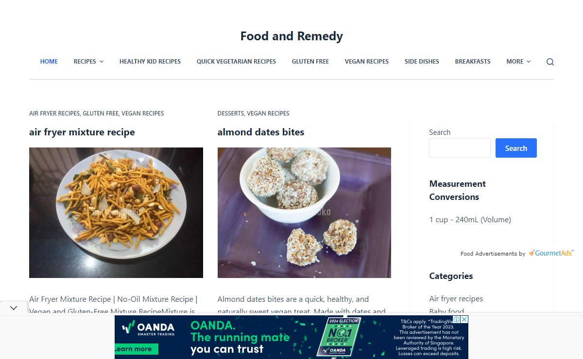 Food and Remedy - A simple path to Holistic Health and Living & healthy vegetarian recipes