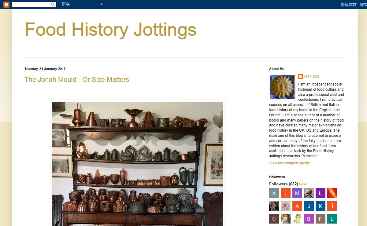 Food History Jottings