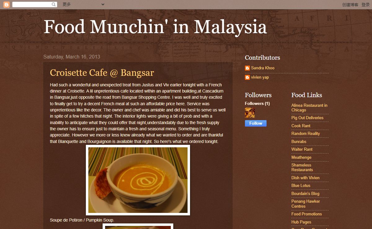 Food Munchin' in Malaysia