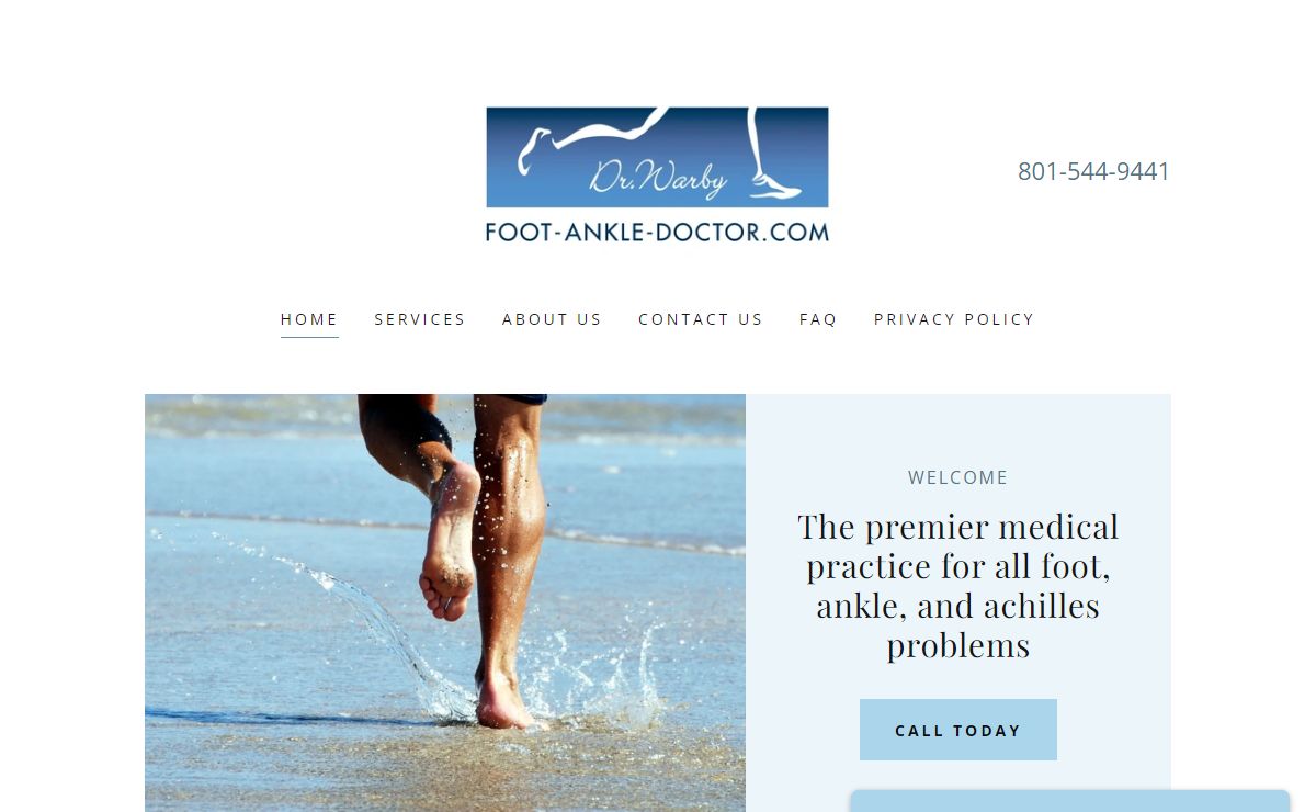 Physician and Surgeon for Foot and Ankle Medical Podiatrist