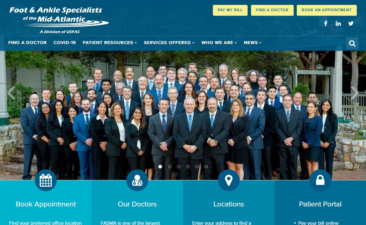 Podiatrist Group | Foot and Ankle Specialists of the Mid-Atlantic